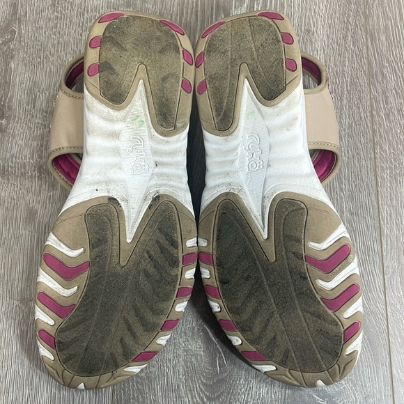 Ryka Ginger Adjustable Faux Leather Comfort Hiking Sport Sandals 10M - Picture 6 of 13